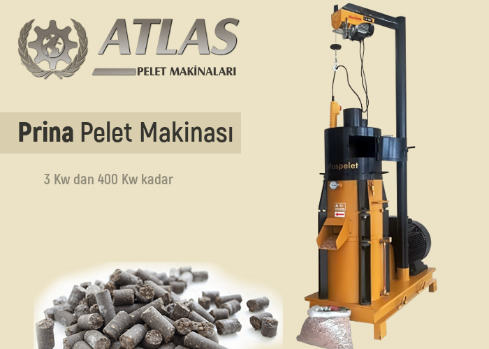 prina pelet makinası