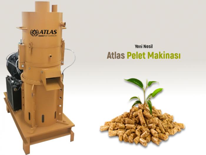 Atlas pelet makinası yeni nesil